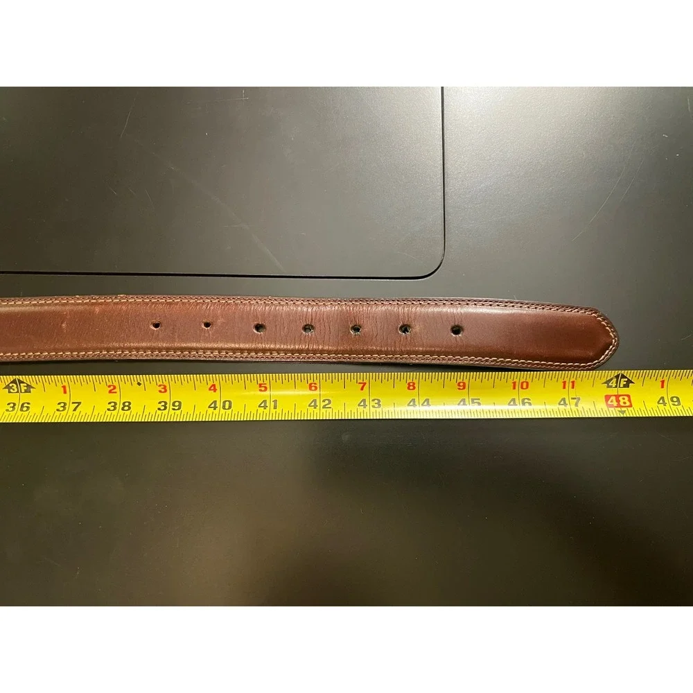 Dickies Mens Brown Genuine Leather Belt Size 42 Workwear Casual 11DI02F8‎